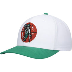 Mitchell & Ness - Boston Celtics Hardwood Classics Core 2-Tone 2.0 Pro Snapback Hat - White/Green