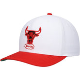 Mitchell & Ness - Chicago Bulls Hardwood Classics Core 2-Tone 2.0 Pro Snapback Hat - White/Red