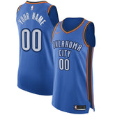 Nike - Oklahoma City Thunder Authentic Custom Jersey Blue - Icon Edition