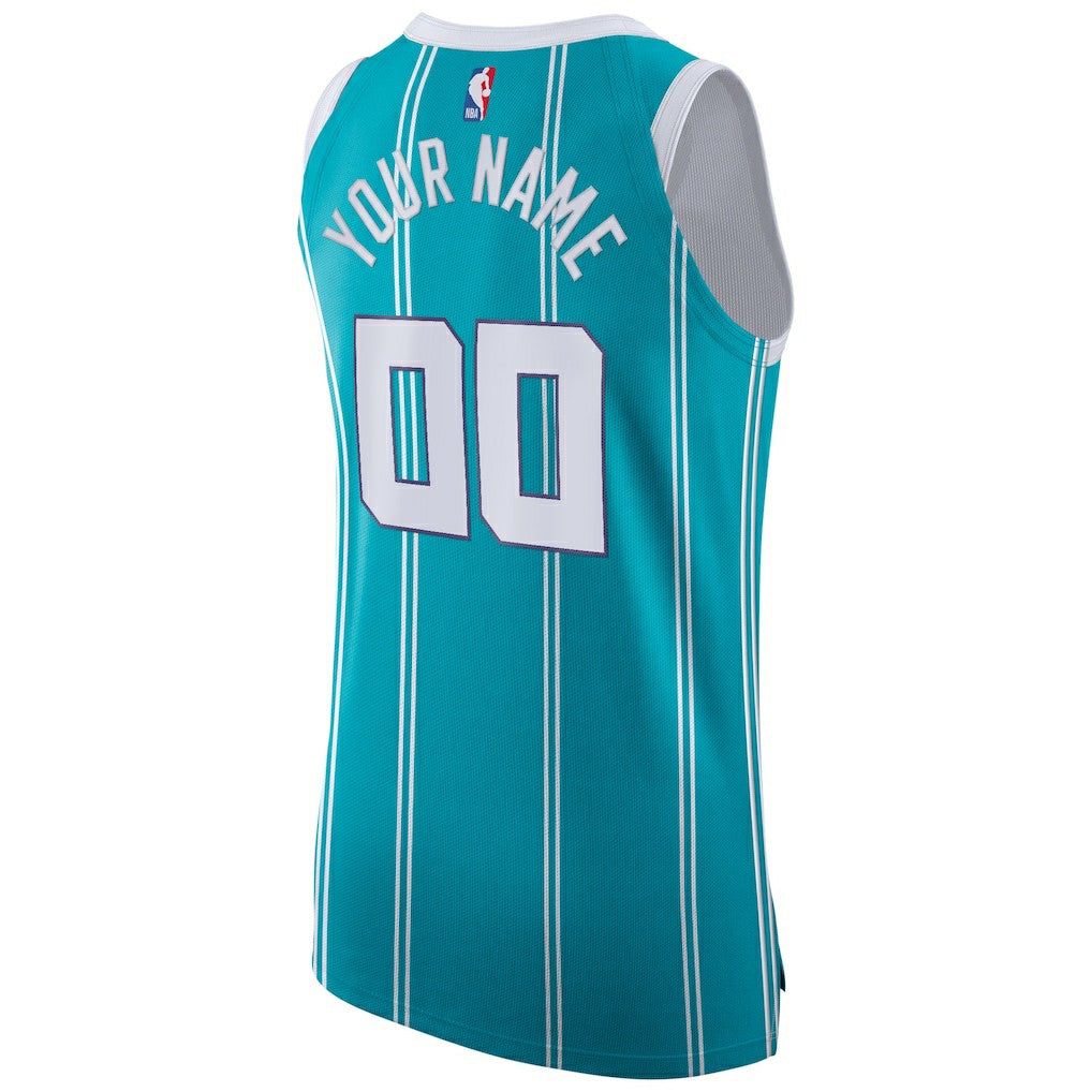 Charlotte Hornets Jordan Brand 2020/21 Authentic Custom Jersey Teal - Icon Edition online | NBA Jerseys