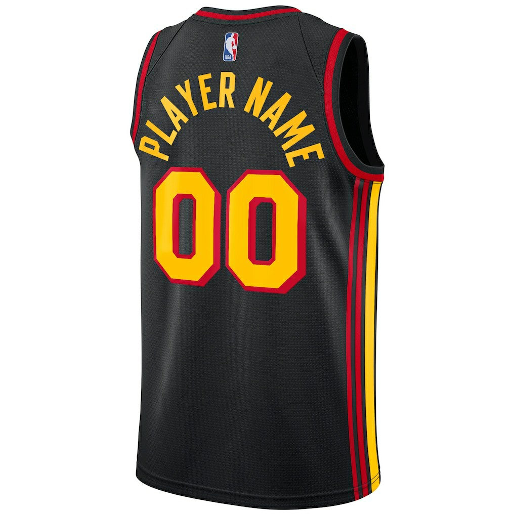 Atlanta Hawks Jordan Brand Swingman Custom Jersey - Statement Edition - Black outlet | NBA Jerseys