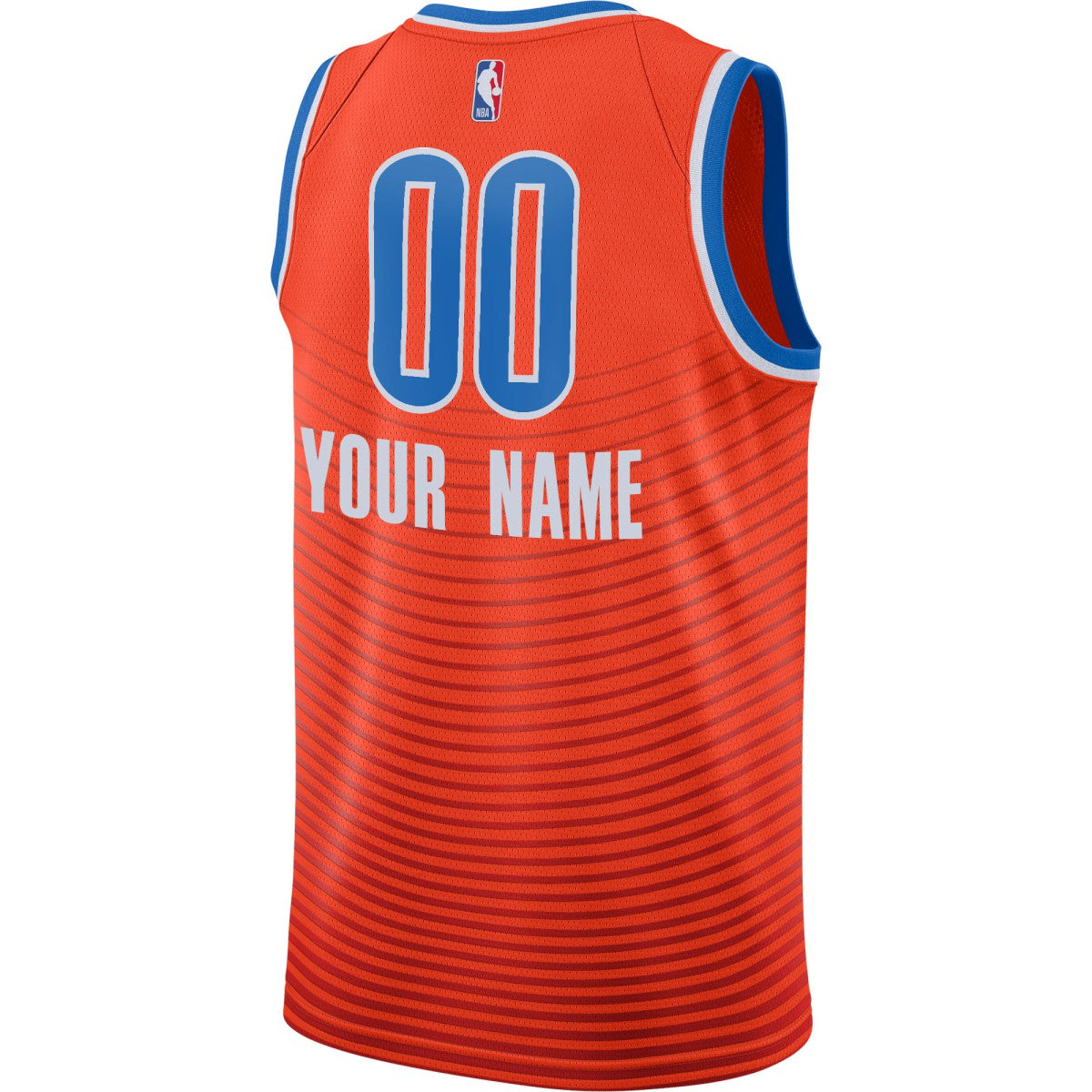 Oklahoma City Thunder Jordan Brand Swingman Custom Jersey - Statement Edition - Orange cheap | NBA Jerseys
