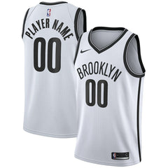 Nike - Brooklyn Nets 2020/21 Swingman Custom Jersey - Association Edition - White