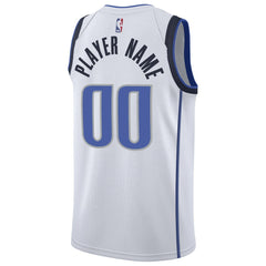 Nike - Dallas Mavericks 2020/21 Swingman Custom Jersey - Association Editi- White