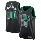 NBA - Boston Celtics Jordan Brand Unisex 2022/23 Swingman Custom Jersey - Statement Edition - Black