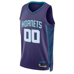 NBA - Charlotte Hornets Jordan Brand Unisex 2022/23 Swingman Custom Jersey - Statement Edition - Teal