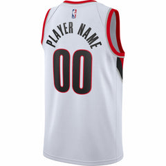 Nike - Portland Trail Blazers 2020/21 Swingman Custom Jersey - Association Edition - White