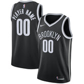 Nike - Brooklyn Nets 2020/21 Swingman Custom Jersey - Icon Edition - Black