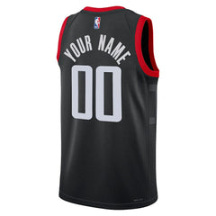 NBA - Houston Rockets Jordan Brand Unisex 2022/23 Swingman Custom Jersey - Statement Edition - Black