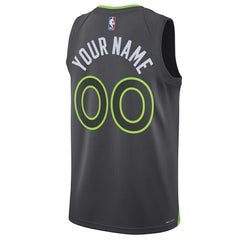NBA - Minnesota Timberwolves Jordan Brand Unisex 2022/23 Swingman Custom Jersey - Statement Edition - Black