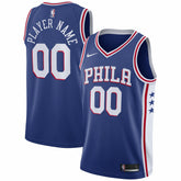 Nike - Philadelphia 76ers 2020/21 Swingman Custom Jersey - Icon Edition - Royal