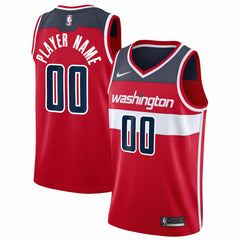 Nike - Washington Wizards 2020/21 Swingman Custom Jersey - Icon Edition - Red