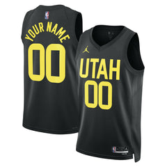 NBA - Utah Jazz Jordan Brand Unisex 2022/23 Swingman Custom Jersey - Statement Edition - Black