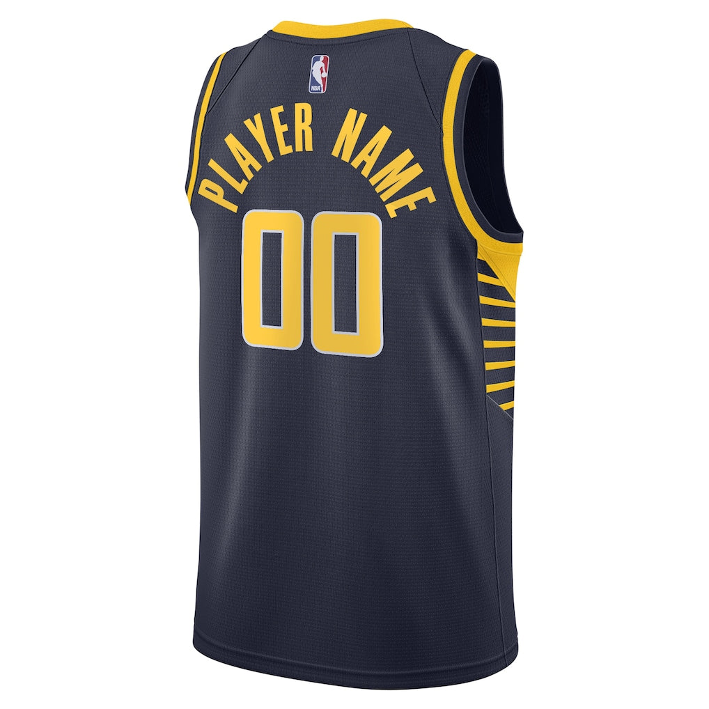 Indiana Pacers Swingman Custom Jersey Navy - Icon Edition | NBA Jerseys