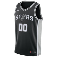 Nike - San Antonio Spurs Swingman Custom Jersey Black - Icon Edition