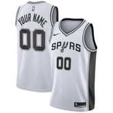 Nike - San Antonio Spurs Custom Swingman Jersey White - Association Edition