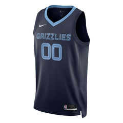 Nike - Memphis Grizzlies Unisex Swingman Custom Jersey Navy - Icon Edition