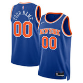 Nike - New York Knicks Unisex Swingman Custom Jersey Blue - Icon Edition