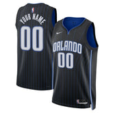 Nike - Orlando Magic Unisex Swingman Custom Jersey Black - Icon Edition