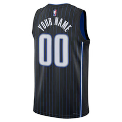Nike - Orlando Magic Unisex Swingman Custom Jersey Black - Icon Edition