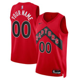 Nike - Toronto Raptors Unisex Swingman Custom Jersey Red - Icon Edition