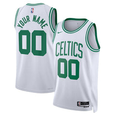 Nike - Boston Celtics Unisex Swingman Custom Jersey White - Association Edition