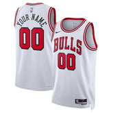Nike - Chicago Bulls Unisex Swingman Custom Jersey White - Association Edition