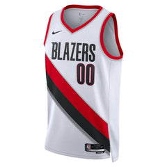 Nike - Portland Trail Blazers Unisex Swingman Custom Jersey White - Association Edition
