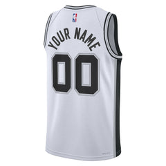 Nike - San Antonio Spurs Unisex Swingman Custom Jersey White - Association Edition