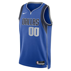 Nike - Dallas Mavericks Unisex Swingman Custom Jersey Blue - Icon Edition