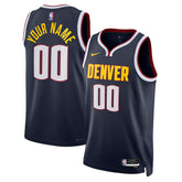 Nike - Denver Nuggets Unisex Swingman Custom Jersey Navy - Icon Edition