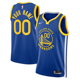 Nike - Golden State Warriors Unisex Swingman Custom Jersey Royal - Icon Edition