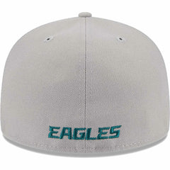 Philadelphia Eagles New Era Omaha 59FIFTY Fitted Hat Gray - NFL