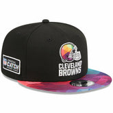 Cleveland Browns New Era 2023 NFL Crucial Catch 9FIFTY Snapback Hat Black - NFL
