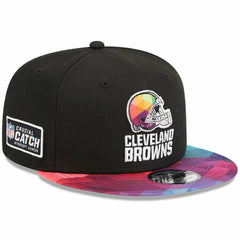 Cleveland Browns New Era 2023 NFL Crucial Catch 9FIFTY Snapback Hat Black - NFL