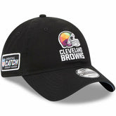Cleveland Browns New Era 2023 NFL Crucial Catch 9TWENTY Adjustable Hat Black - NFL
