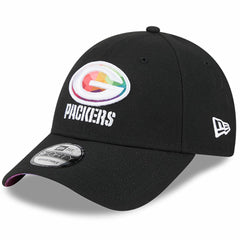 Green Bay Packers New Era 2023 NFL Crucial Catch 9FORTY Adjustable Hat Black - NFL