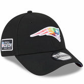 New England Patriots New Era 2023 NFL Crucial Catch 9FORTY Adjustable Hat Black - NFL