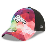 Denver Broncos New Era 2023 NFL Crucial Catch 39THIRTY Flex Hat Pink - NFL