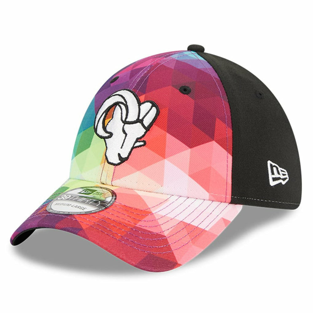 Los Angeles Rams New Era 2023 NFL Crucial Catch 39THIRTY Flex Hat Pink - NFL