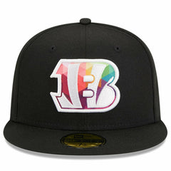 Cincinnati Bengals New Era 2023 NFL Crucial Catch 59FIFTY Fitted Hat Black - NFL