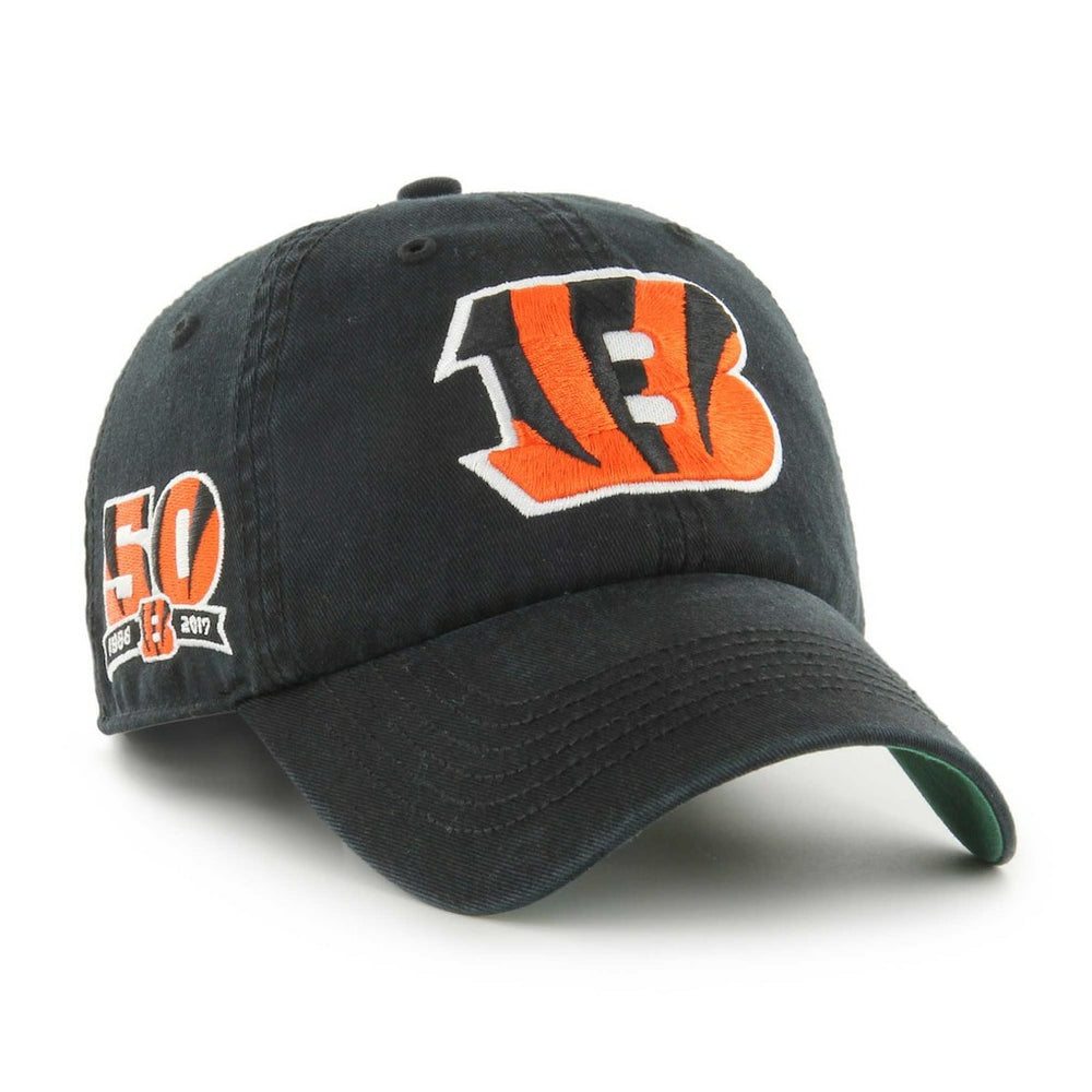 Cincinnati Bengals '47 Sure Shot Franchise Fitted Hat Black - 47 brand