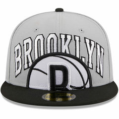 New Era - Brooklyn Nets Tip-Off Two-Tone 59FIFTY Fitted Hat - Gray/Black