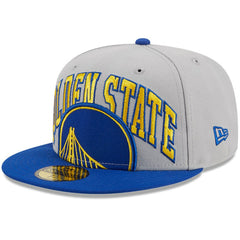 New Era - Golden State Warriors Tip-Off Two-Tone 59FIFTY Fitted Hat - Gray/Royal