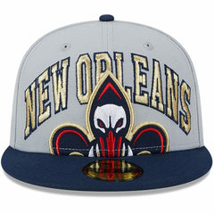 New Era - New Orleans Pelicans Tip-Off Two-Tone 59FIFTY Fitted Hat - Gray/Navy