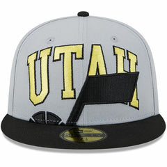 New Era - Utah Jazz Tip-Off Two-Tone 59FIFTY Fitted Hat - Gray/Black