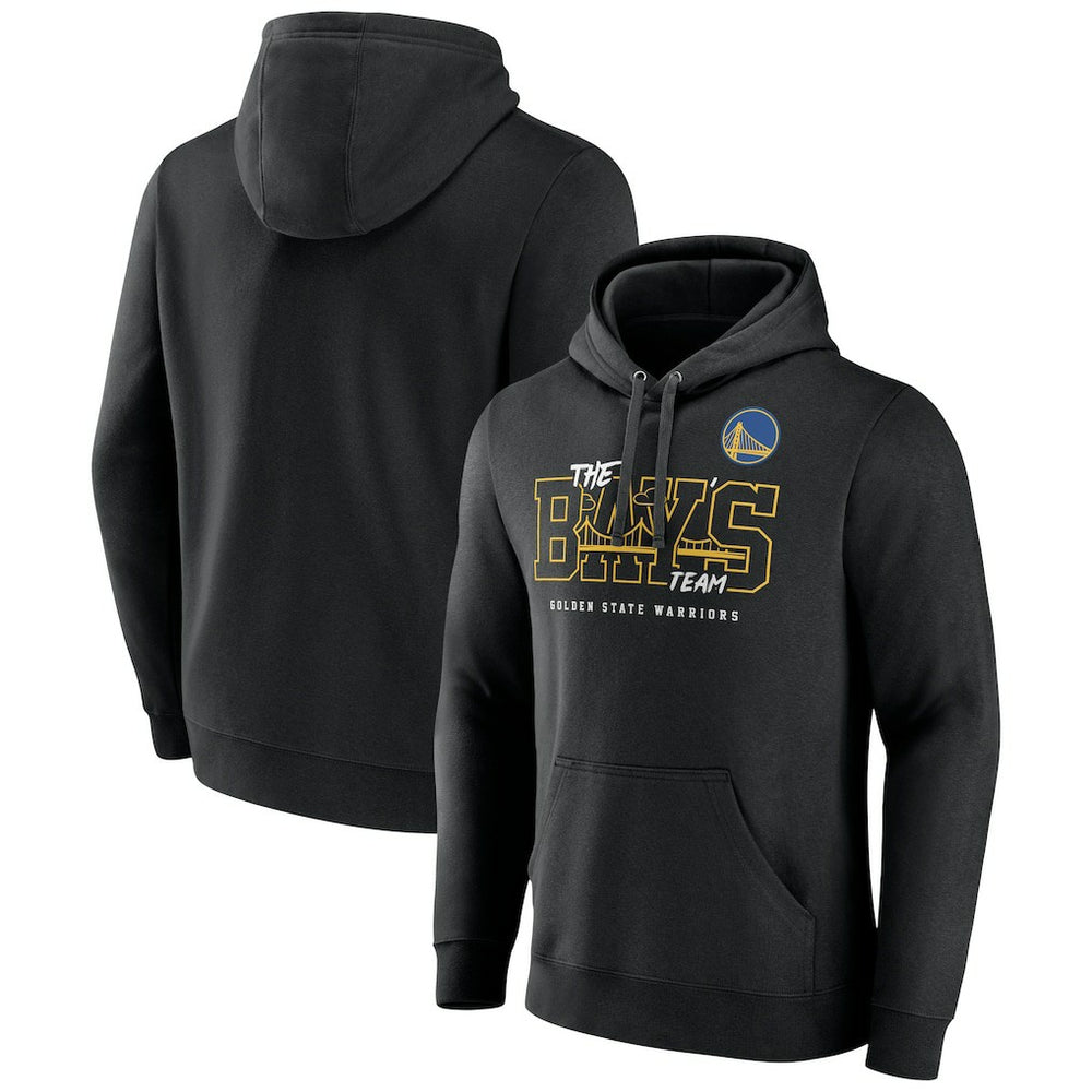NBA - Golden State Warriors Team Pride Pullover Hoodie - Black