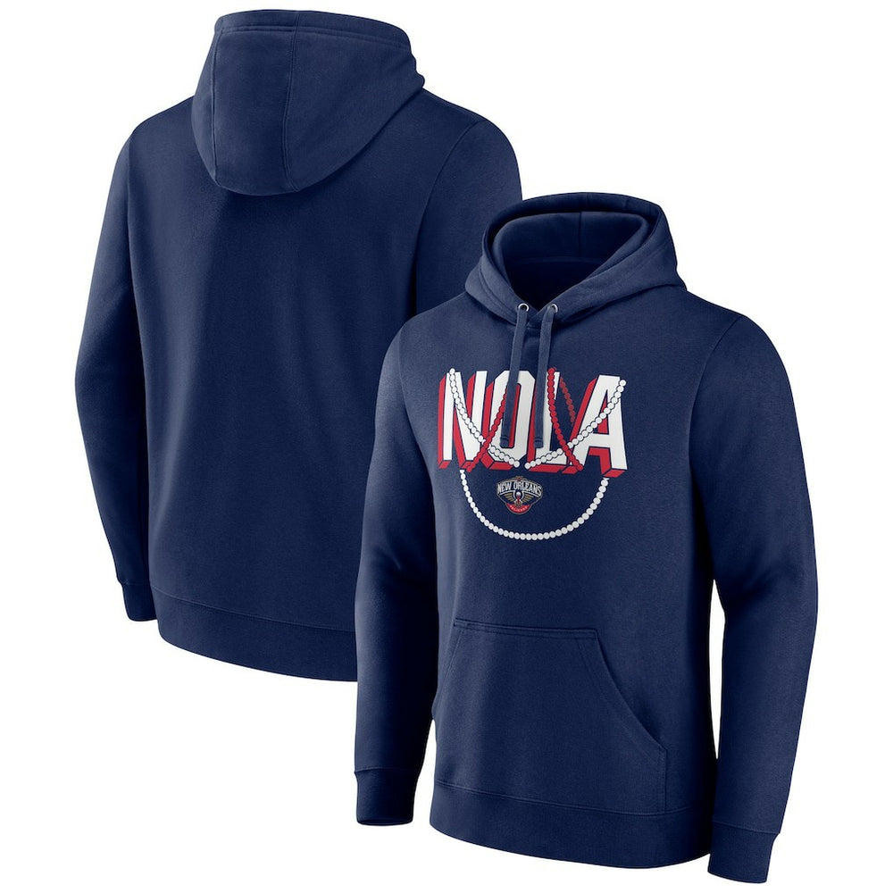 NBA - New Orleans Pelicans Team Pride Pullover Hoodie - Navy