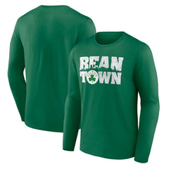 NBA - Boston Celtics Announcer Long Sleeve T-Shirt - Kelly Green