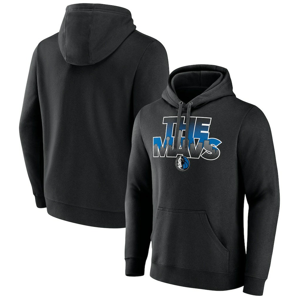 NBA - Dallas Mavericks Announcer Pullover Hoodie - Black